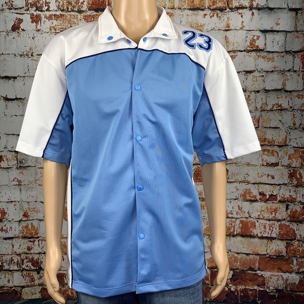 VTG 80s Michael Jordan Tarheels Warm Up Shooting Jersey Lee Sport Size Medium